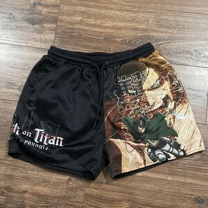 1126 - AOT© X YLA MESH SHORTS